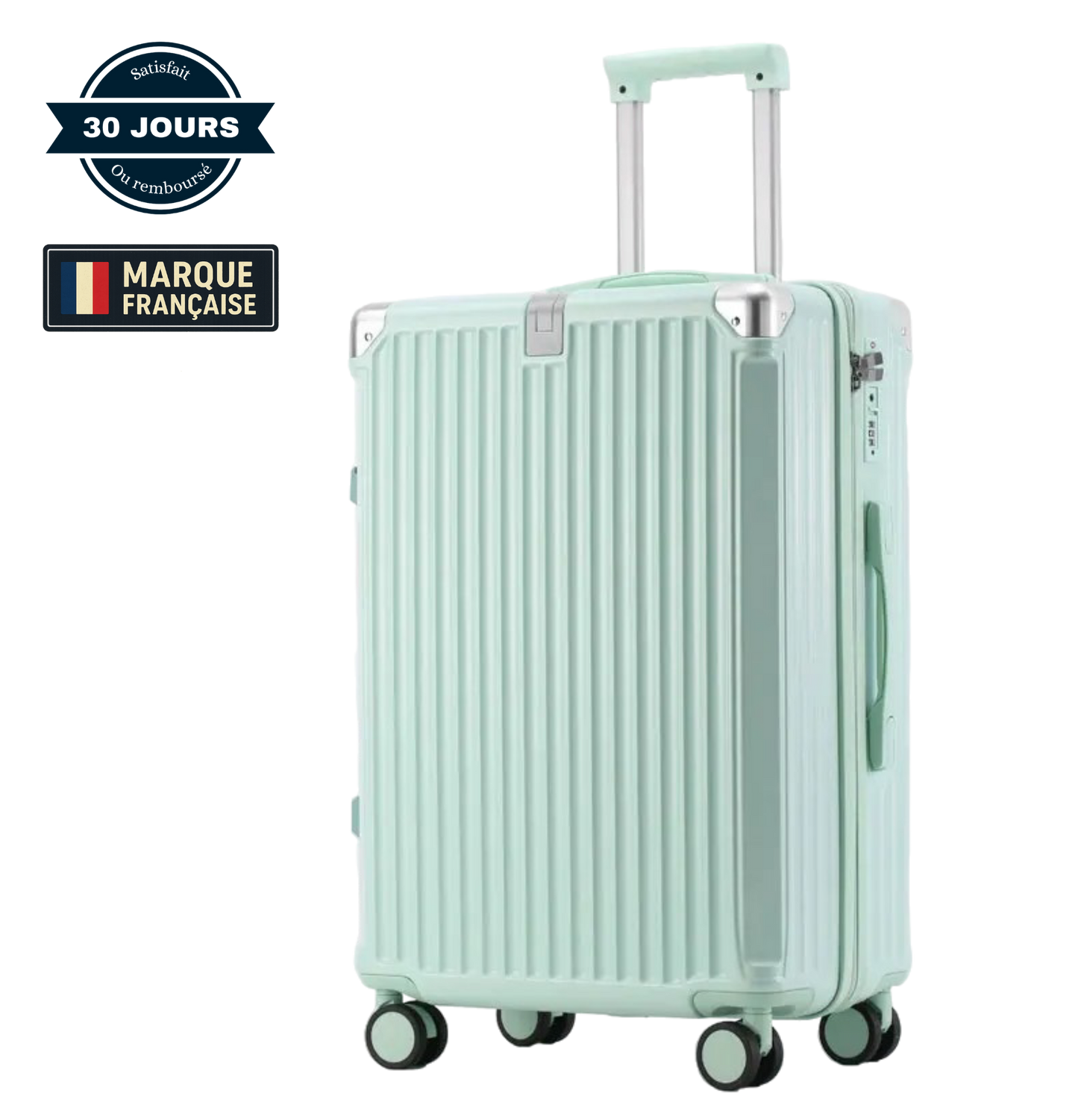BIGRIG - Valise rigide avion - porte gobelet - 56x38x22cm