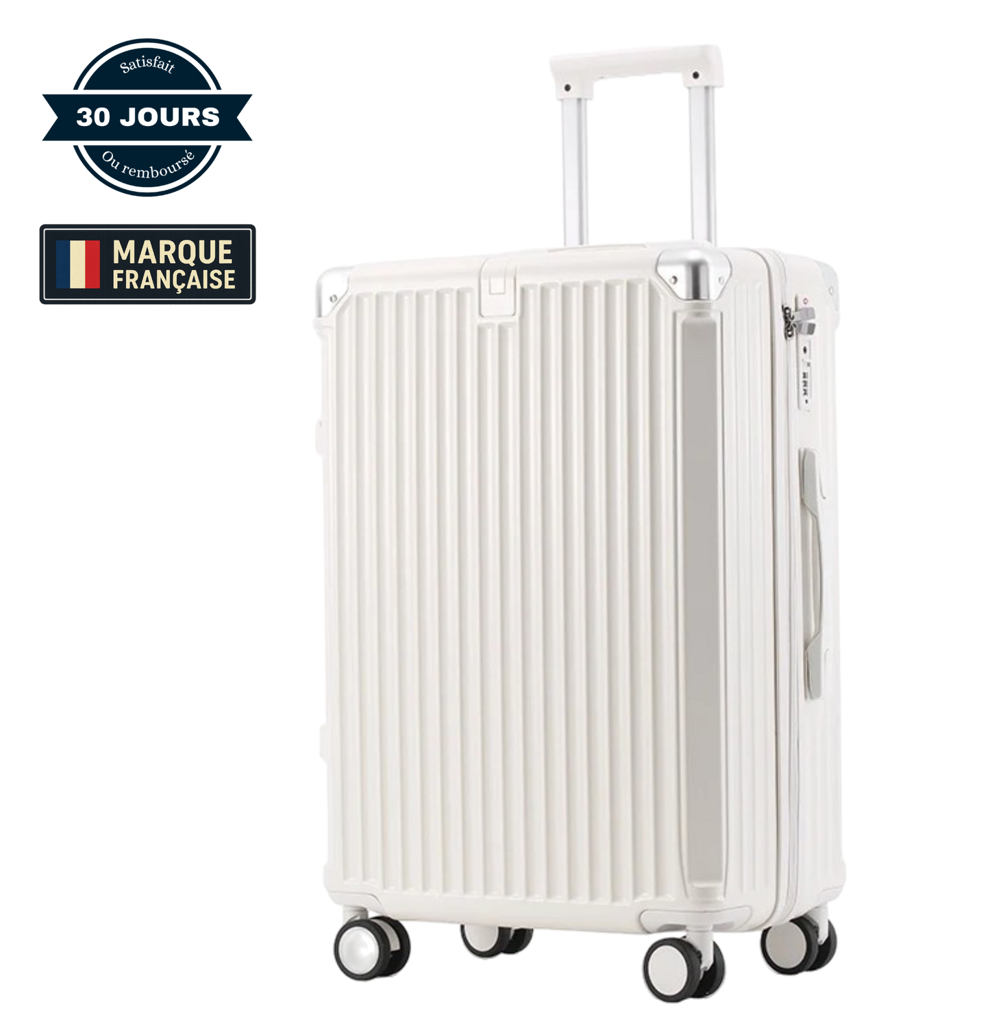 BIGRIG - Valise rigide avion - porte gobelet - 56x38x22cm