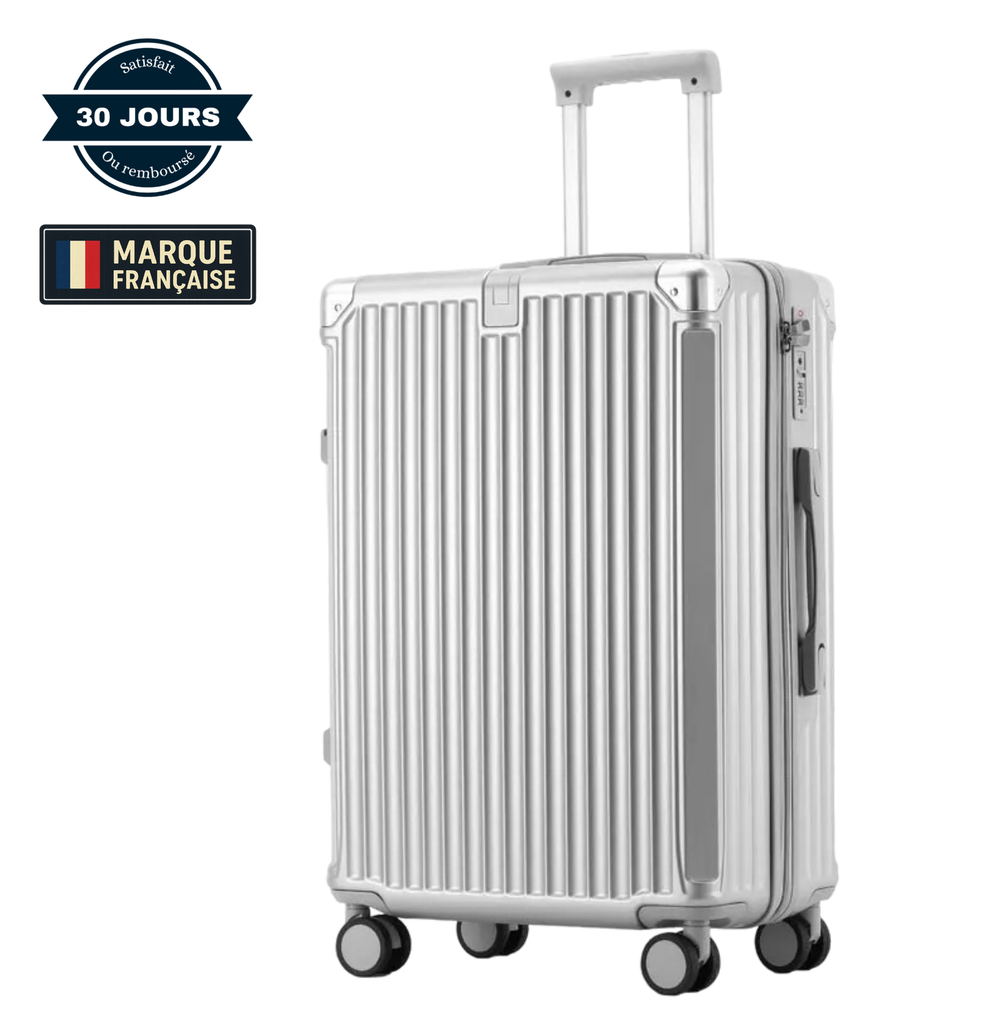 BIGRIG - Valise rigide avion - porte gobelet - 56x38x22cm