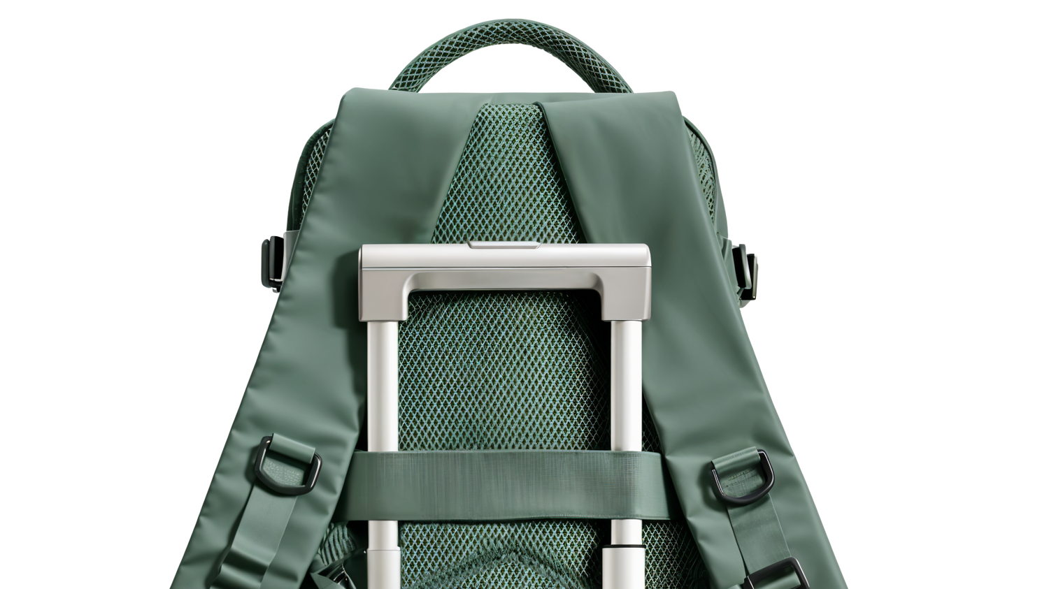 Sac à dos cabine avion FLIGHTS 40x20x15 vert