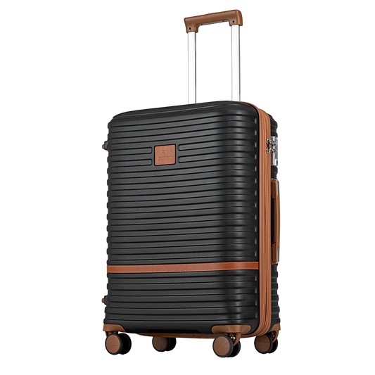 Valise rigide solide avion cabine soute porter gobelet cadena TSA