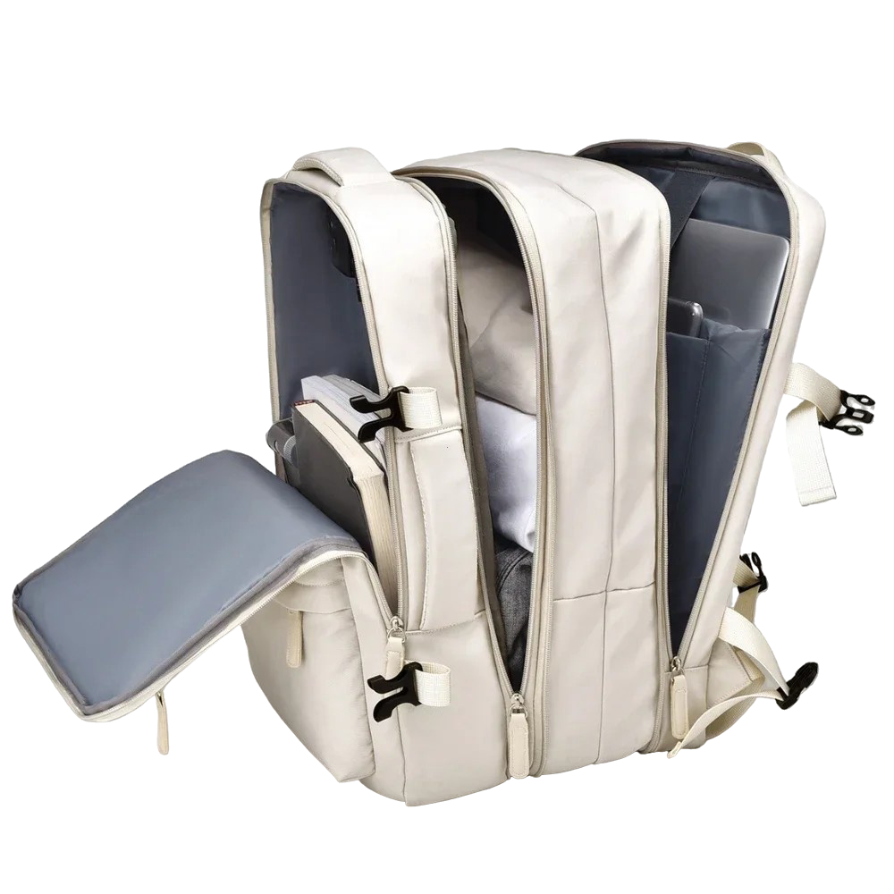 Sac à dos cabine avion EMINENCE blanc40x30x20 intérieur