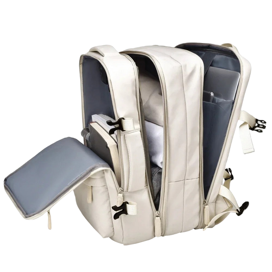 Sac à dos cabine avion EMINENCE blanc40x30x20 intérieur
