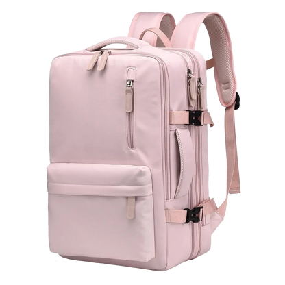 Sac à dos cabine avion EMINENCE rose  40x30x20